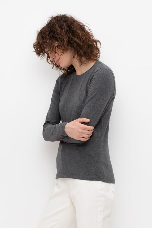 ЕВТ 3263/тем.серый меланж джемпер жен