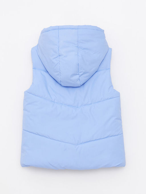 Kap??onlu Basic K?z ?ocuk ?i?me Yelek - Waikiki фото 3