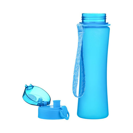 Бутылка для воды, с поильником, 600 мл, голубая - Simaland фото 5