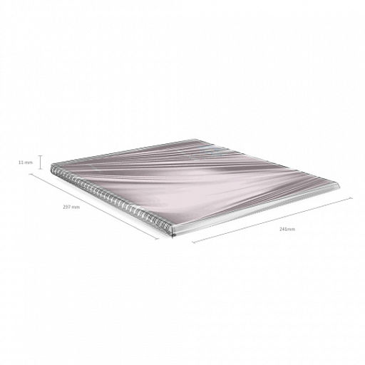 Цена за 1 шт. Тетрадь общая с пластиковой обложкой на спирали ErichKrause Manga розовый, А4, 80 листов, клетка  фото 5