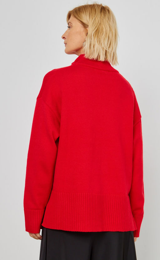 Джемпер FW-3519 red - Fine joyce фото 7