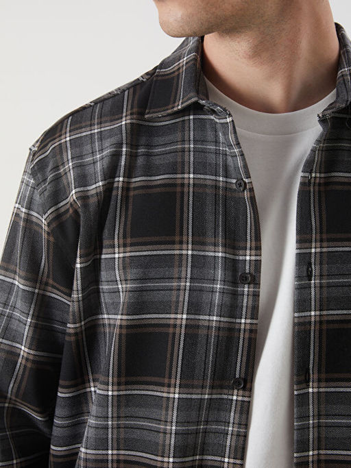 Regular Fit Ekose Erkek G?mlek