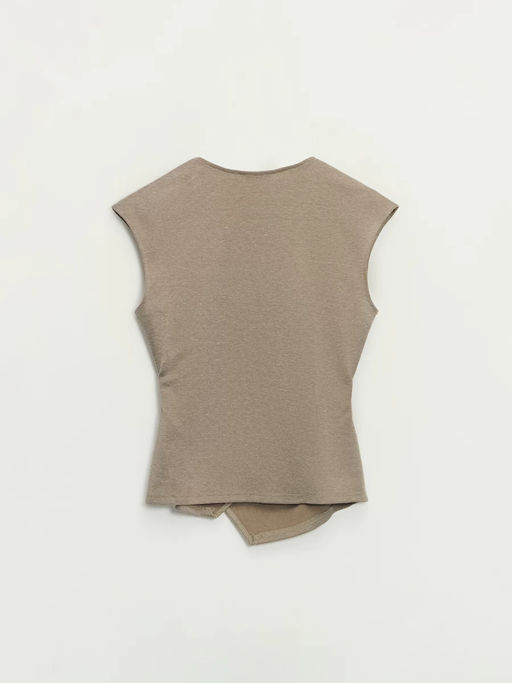 Блуза с треугольным вырезом / Zarina  фото 8