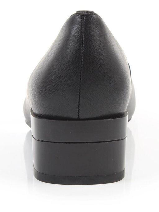 06-M47-4 BLACK Туфли женские (натуральная кожа)