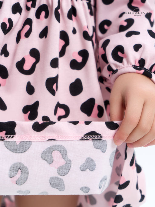 Платье Моана нежный леопард - Sovalina фото 11
