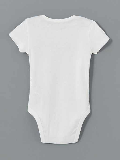 Organik Kuma? Erkek Bebek ??t??tl? Bodysuit 2li