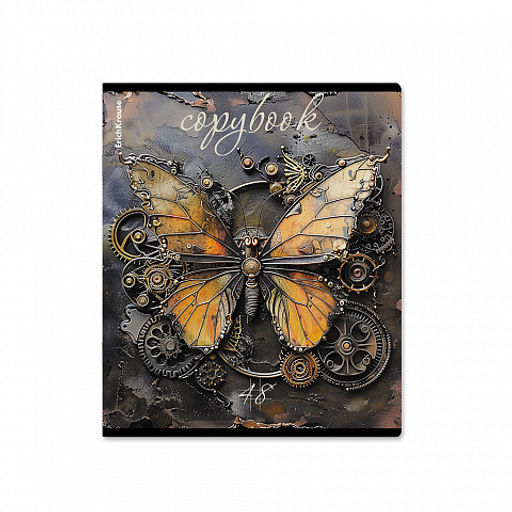 Цена за 5 шт. Тетрадь общая ученическая ErichKrause Iron Wings, 48 листов, клетка, металлизированная ламинация+твин-лак_MIX-PACK  фото 5