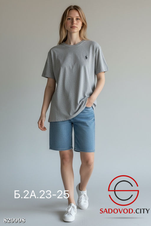 Футболка женская из хлопка