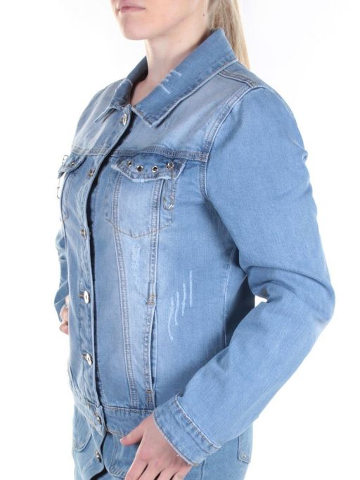 1709 Куртка джинсовая женская YAO YIN JEANS - Фабричный китай фото 4