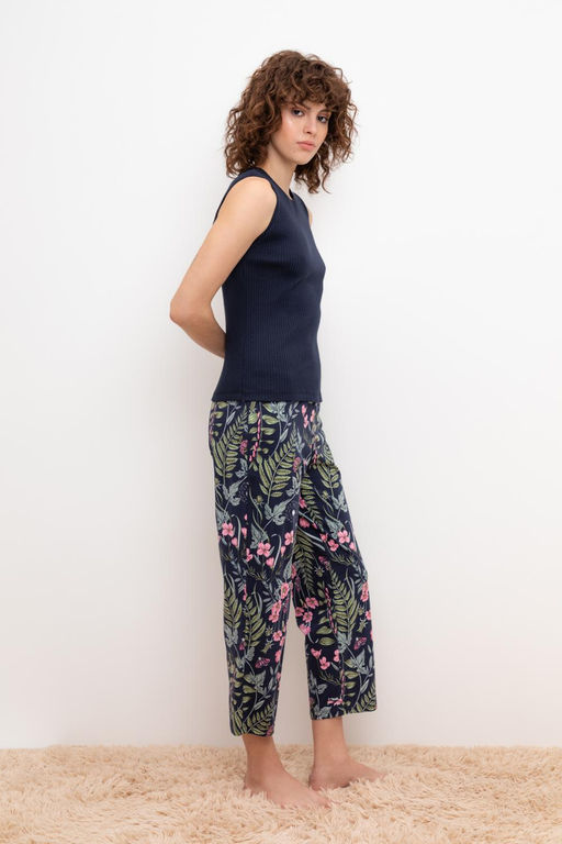 VERY NEAT _ Е 20130/индиго,ночные цветы пижама жен фото 4