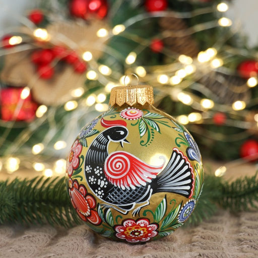 Набор из 2-х ёлочных шаров d=10 см Вдохновение - Simaland фото 4