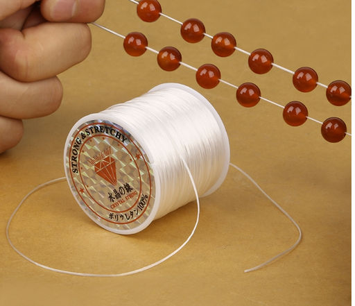 Резинка 0,8 мм*10 ярд в бобине (25 шт) SF-7496, черный - Больше подарков фото 2