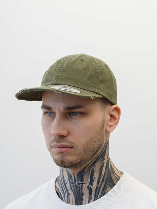 Бейсболка FLEXFIT арт. 6245DC (оливковый) фото 4