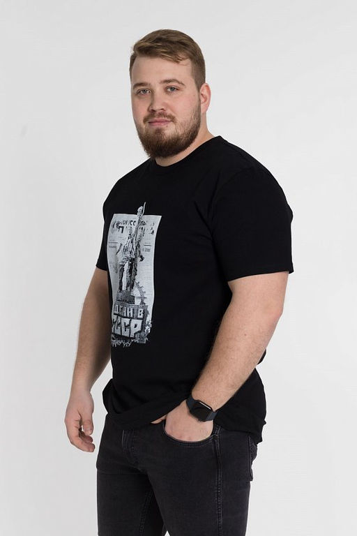 Футболка М124021Пд Черный