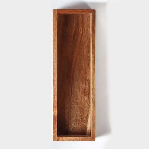 Лоток для подачи столовых приборов Magistro Tropical 25×8×4 см, акация