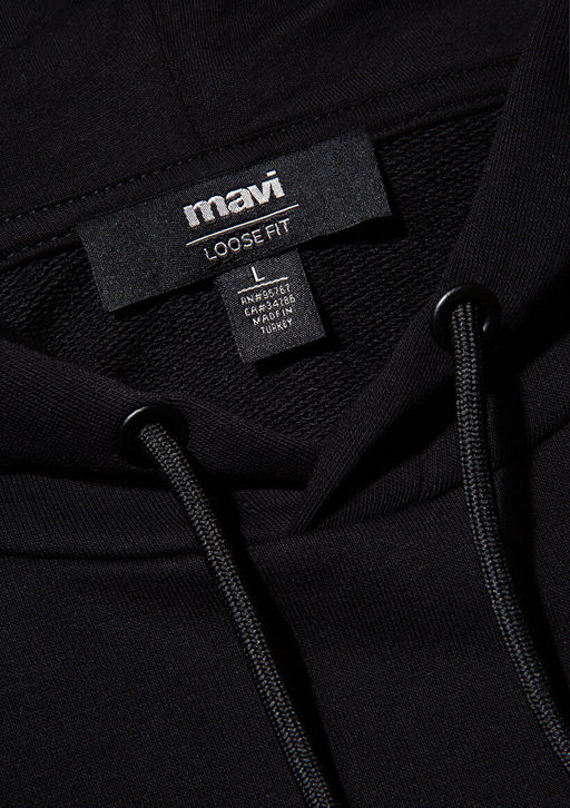 Mavi Logo Bask?l? Siyah Sweatshirt  фото 8