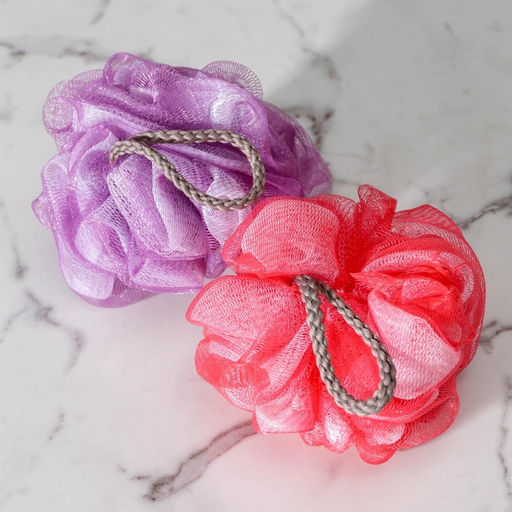 Цена за 12 шт. Мочалка для тела Доляна «Градиент», 40 г, МИКС