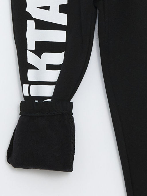 Beli Lastikli Be?ikta? Bask?l? Erkek ?ocuk E?ofman Alt - Waikiki фото 3