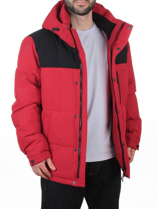 6966 RED Куртка мужская зимняя (200 гр. холлофайбер)