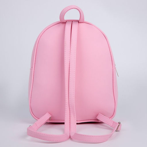 Рюкзак текстильный Зебра, 27*10*23 см, розовый - Nazamok фото 8