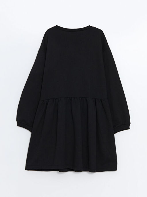 Bisiklet Yaka K?z ?ocuk Elbise - Waikiki фото 3