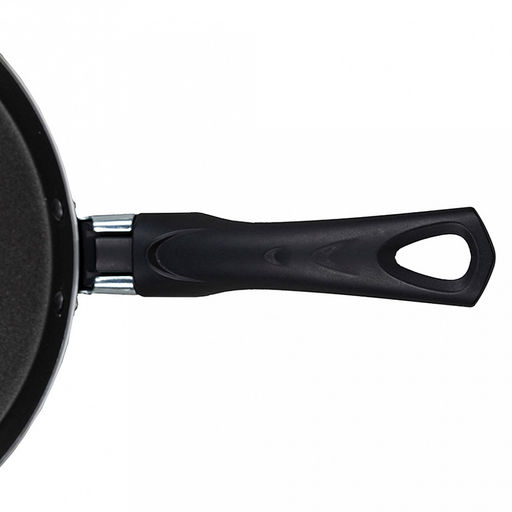 "ХИТ" Сковорода блинная с тефлоновым покрытием д25см, h2см, s0,18см (Россия)