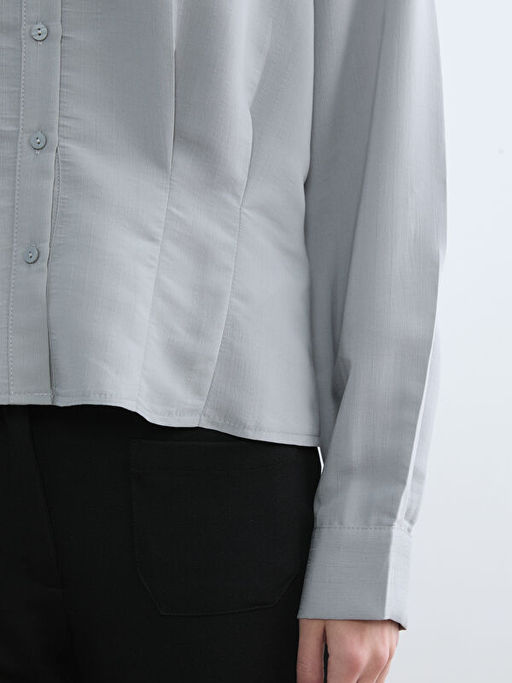 B?zg?l? Poplin Kad?n G?mlek