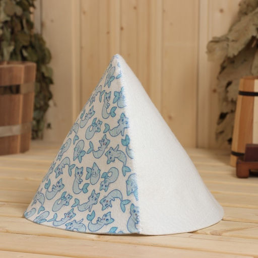 Шапка для баниМорские котики принт - Добропаровъ фото 2