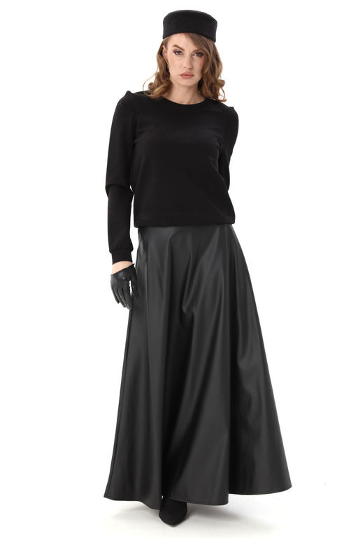 Костюм NIKVA н1005-1 чёрная геометрия и чёрный  фото 2