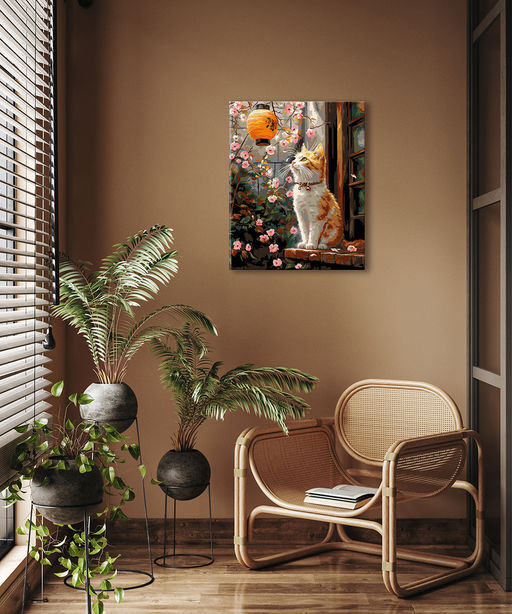 ФРЕЯ PNB/PL-332 Набор для раскрашивания по номерам 50 х 40 см Весна в Японии  фото 6