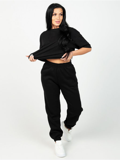 Брюки "Теплые" черный