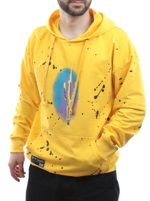 2022 YELLOW Толстовка мужская (75% хлопок, 20% полиэстер, 5% спандекс)