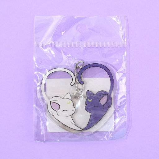 Брелок для ключей детский акриловый «Сердце», 5.9×6.7 см