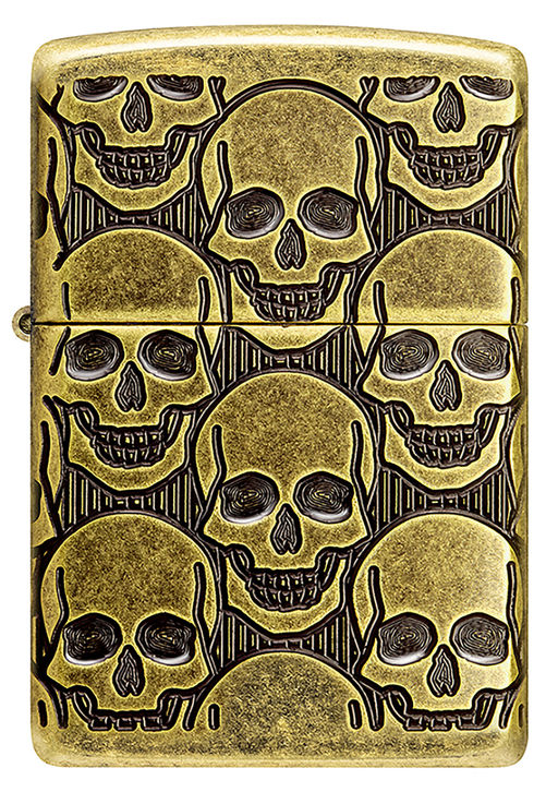 Зажигалка ZIPPO Armor® Ухмыляющиеся черепушки | Cackling Cranium 46302  фото 2