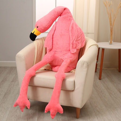 Мягкая игрушка Фламинго, 190 см, цвет розовый - Simaland фото 5