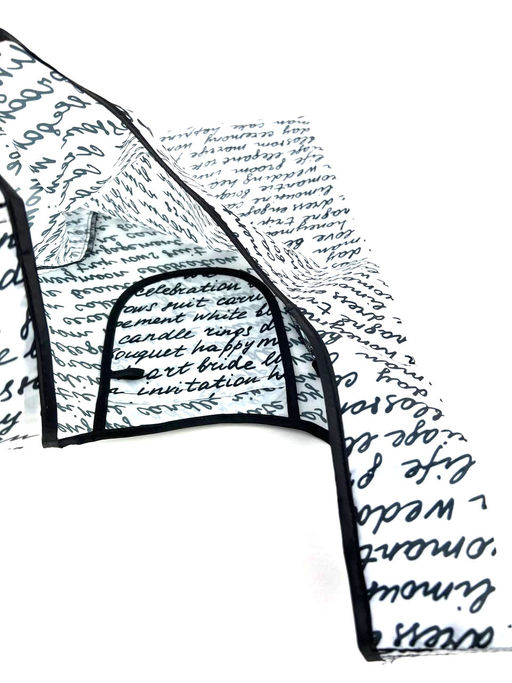 Мод.3,Майка Принт (SM3Short) Средняя с кармашком. Прописи - Moshna фото 2