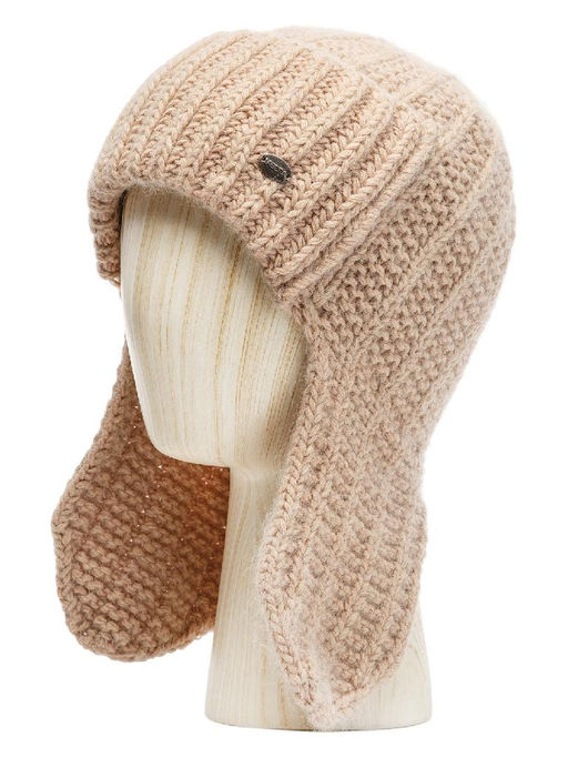 Шапка жен. анг+нейл LB-A53037 d.beige