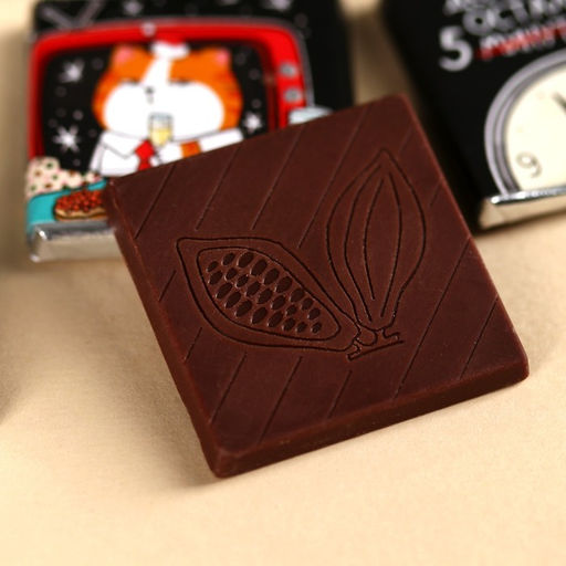 Подарочный набор Кот, чай ассорти 5.4 г ( 3 шт.?1.8 г), молочный шоколад 25 г (5 шт.?5 г), открытка - Фабрика счастья фото 8