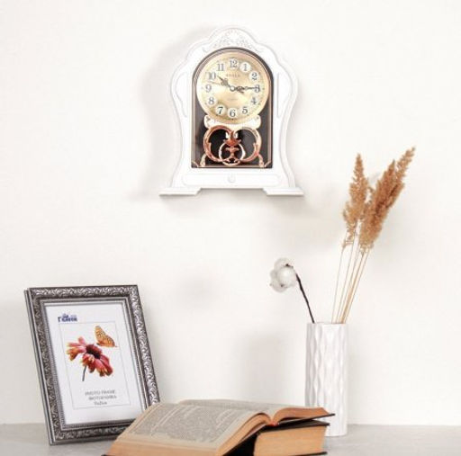 Часы настольные / T2897 /уп 20/белые - Галеонтрейд фото 3