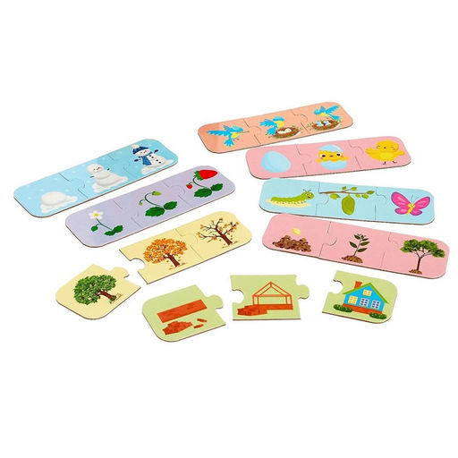 Цена за 2 шт. Умные пазлы «Логика», 8 цепочек, 24 детали