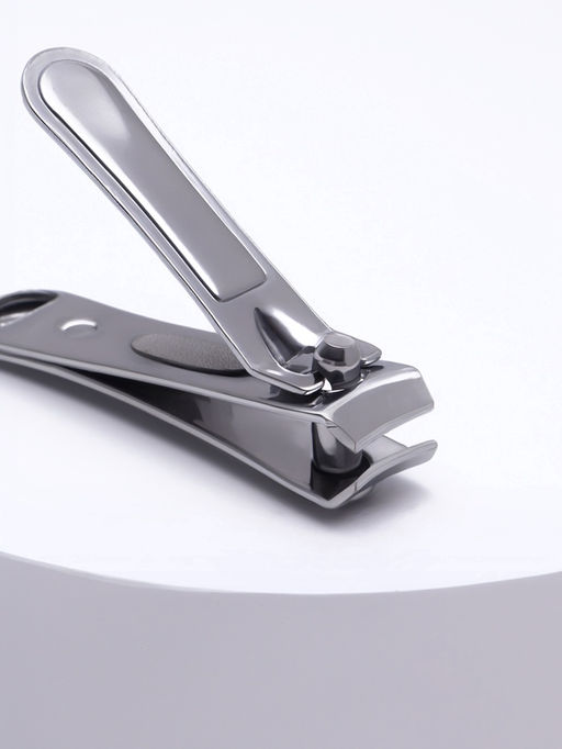 Цена за 12 шт. Кусачки книпсер маникюрные, с пилкой, 5 см, в коробке, МИКС