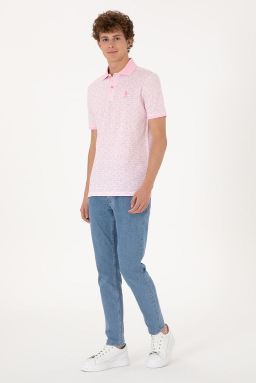 Erkek A__k Pembe Ti__rt Sepette S_rpriz _ndirim - U.s. polo assn фото 4