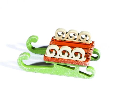 Елочные игрушки: Санки малые 410-3 Twirl - Idh фото 2