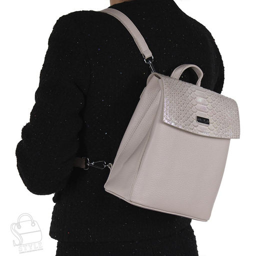 Рюкзак женский 69126-1 beige Velina Fabbiano-Safenta/30 в Новосибирске