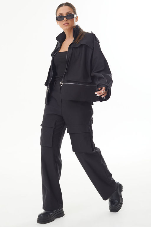 Куртка AURA 7029-164 черный  фото 4