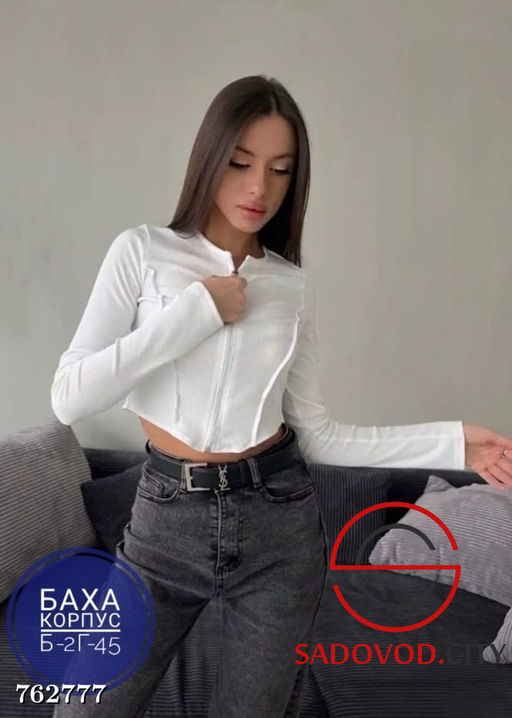 Женская кофта на молнии - Bruno фото 8