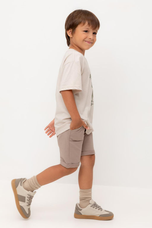 КР 400642-1/коричневый к554 шорты для мал