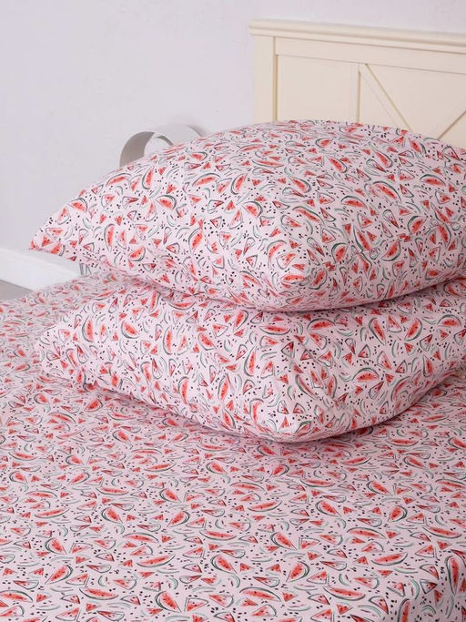 Наволочка 60*60 см, перкаль, детская расцветка (Арбузики, розовый) - Ивановотекстиль фото 8