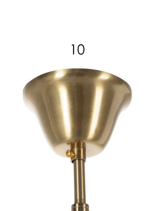 Люстра NH6140/3, 3×60 Вт, E27, цвет медный