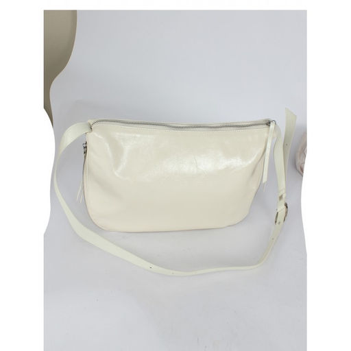 Сумка женская натуральная кожа GU 2066-2075, 1отд, плечевой ремень, молочный SALE 265016 - Adelia фото 6